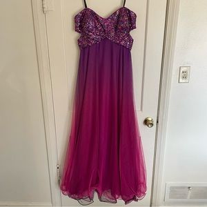Strapless Prom Dress